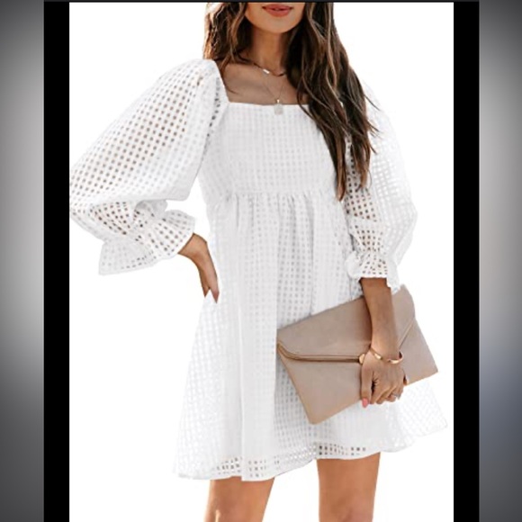 Silverado Gingham Babydoll Dress - Picture 4 of 6